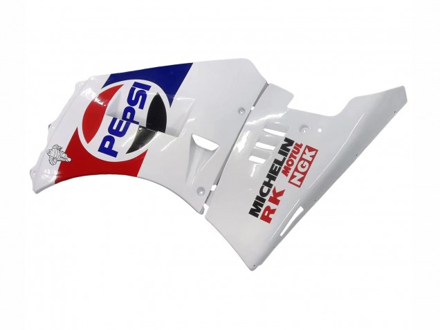 1984-1987 Suzuki RG400 RG500 RG400/500 Motorcycle Fairings - White Red Blue Yellow Motul Michelin Pepsi Canada