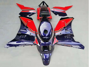1984-1987 Suzuki RG400 RG500 RG400/500 Motorcycle Fairings - Glossy Dark Blue Red Canada