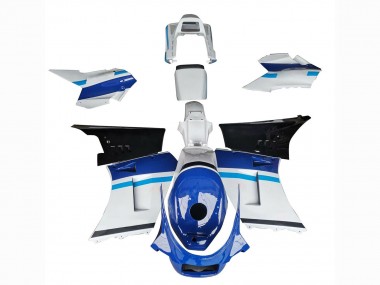 1984-1987 Suzuki RG400 RG500 RG400/500 Motorcycle Fairings - White Blue Black Canada