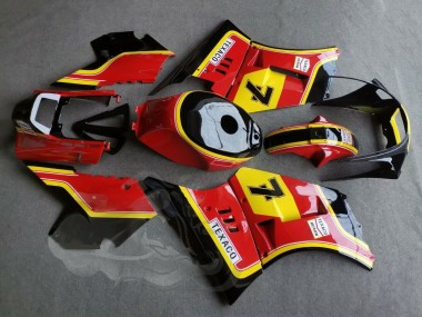 1984-1987 Suzuki RG400 RG500 RG400/500 Motorcycle Fairings - Red Yellow Black 7 Canada