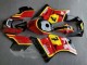 1984-1987 Suzuki RG400 RG500 RG400/500 Motorcycle Fairings - Red Yellow Black 7 Canada