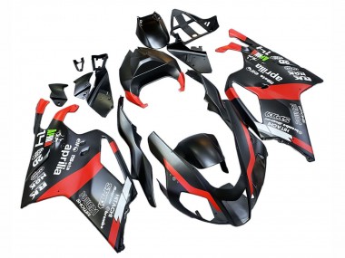 2003-2006 Aprilia RSV1000 Motorcycle Fairings - Black Red Canada