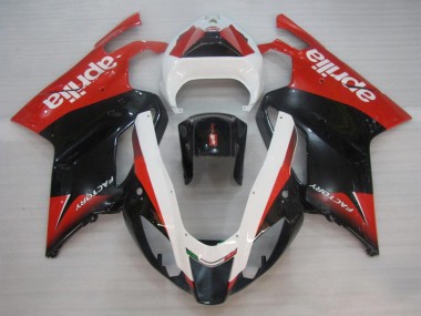 2003-2006 Aprilia RSV1000 Motorcycle Fairings - Red Black White Canada