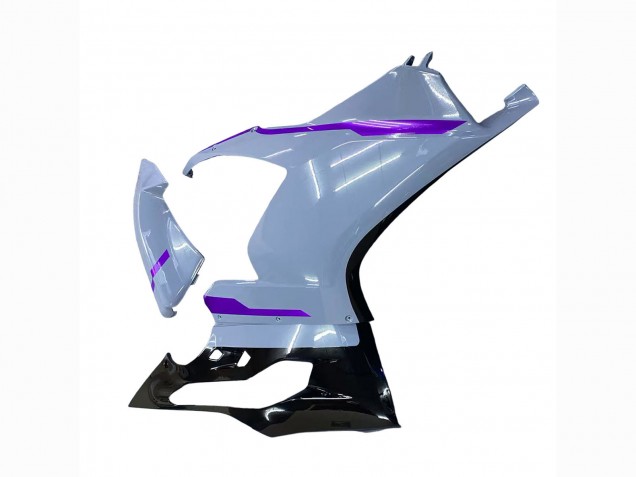 2020-2024 Ducati Panigale V2 Motorcycle Fairings - Glossy Grey Purple Glossy Black Canada
