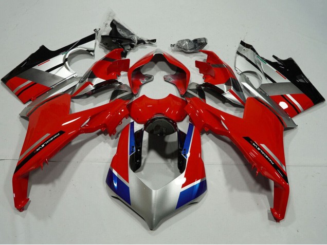 2018-2019 Ducati Panigale V4 V4S Motorcycle Fairings - Silver Red Blue Glossy Black Canada