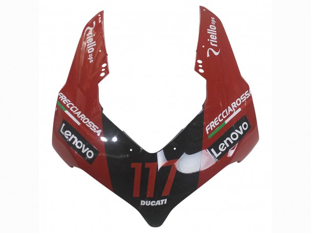 2020-2021 Ducati Panigale V4 V4S Motorcycle Fairing - Red Glossy Black Lenovo 117 Canada