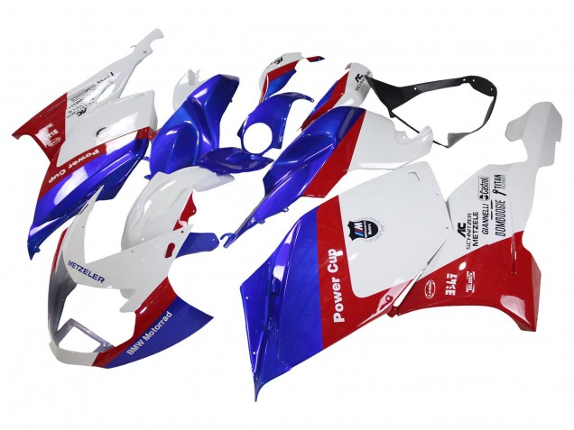 2005-2010 BMW K1200S Abs Fairings - White Red Blue Canada