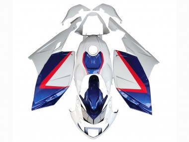2005-2010 BMW K1200S Motorcycle Fairings - White Red Blue Canada