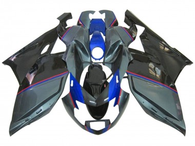 2005-2010 BMW K1200S Motorcycle Fairings - Glossy Black Grey Blue Red Canada