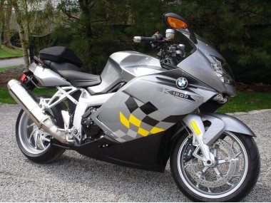 2005-2010 BMW K1200S Motorcycle Fairing - Silver Yellow Black Canada