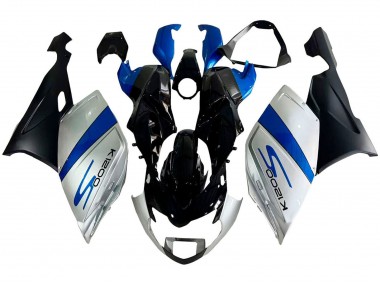 2005-2010 BMW K1200S Bike Fairings - Silver Blue Black Canada