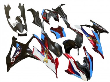 2019-2022 BMW S1000RR Motorcycle Fairings - Black Red Blue Canada