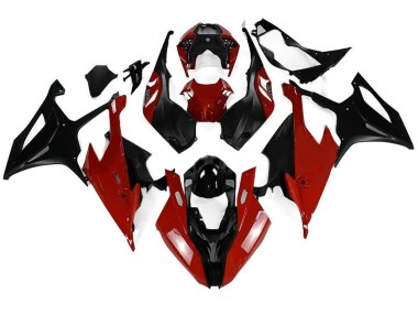 2019-2022 BMW S1000RR Motorcycle Fairing Kits - Black Red Canada