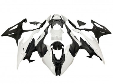 2019-2022 BMW S1000RR Motorcycle Fairings - Matte Black White Canada