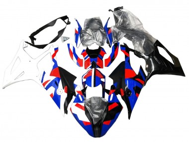 2019-2022 BMW S1000RR Motorcycle Fairings - Blue Red White Canada