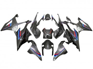 2019-2022 BMW S1000RR Motorcycle Fairing - Black Blue Red Carbon Fiber Canada