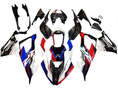 2019-2022 BMW S1000RR Motorcycle Fairings - Blue Red White 23 Canada