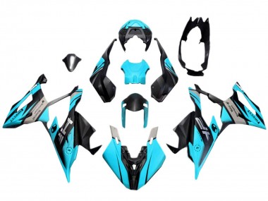 2019-2022 BMW S1000RR Motorcycle Fairings - Blue Black Canada