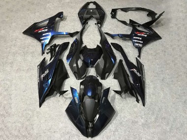 2019-2022 BMW S1000RR Motorcycle Fairings - Black Dark Blue Canada