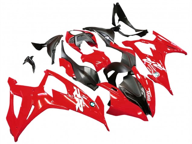 2019-2022 BMW S1000RR Motorcycle Fairing Kits - Red Black Canada