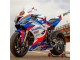 2019-2022 BMW S1000RR Motorcycle Fairings - White Blue Red Smiths Canada