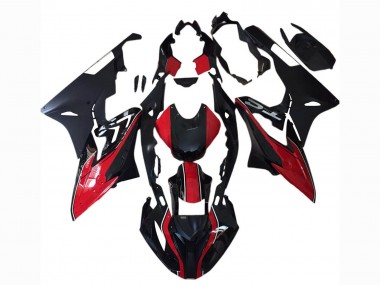 2017-2018 BMW S1000RR Motorcycle Fairings - Red Matte Black Canada