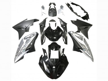2017-2018 BMW S1000RR Motorcycle Fairing - Silver Black Canada