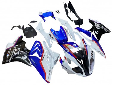 2017-2018 BMW S1000RR Bike Fairings - White Blue Red Glossy Black Canada