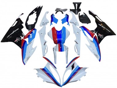 2015-2016 BMW S1000RR Motorcycle Fairing Kits - White Red Blue Glossy Black Canada