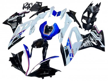 2015-2016 BMW S1000RR Motorcycle Fairing Kits - White Blue Glossy Black Canada