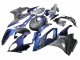 2015-2016 BMW S1000RR Motorcycle Fairings - Gradient Purple Blue Forged Carbon Fiber Canada