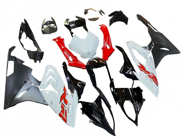 2015-2016 BMW S1000RR Motorcycle Fairings - Red White Glossy Black Matte Black Canada