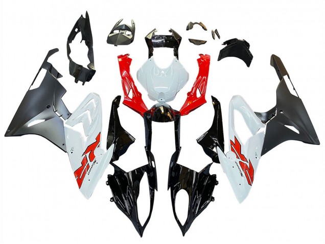 2015-2016 BMW S1000RR Motorcycle Fairings - Red White Glossy Black Matte Black Canada