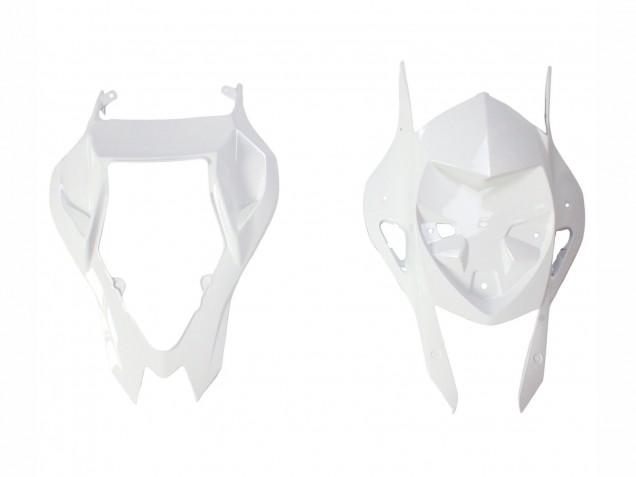 2009-2014 BMW S1000RR Motorcycle Fairings - White Blue Matte Black Canada