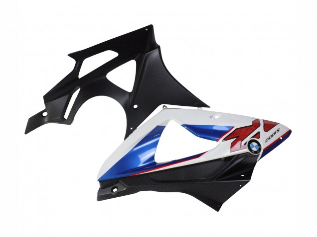 2009-2014 BMW S1000RR Motorcycle Fairings - White Blue Matte Black Canada