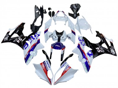 2009-2014 BMW S1000RR Motorcycle Fairings - White Red Blue Black Tyco Canada