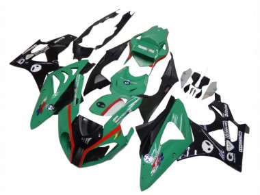 2009-2014 BMW S1000RR Motorcycle Fairings - Green Red Black Canada