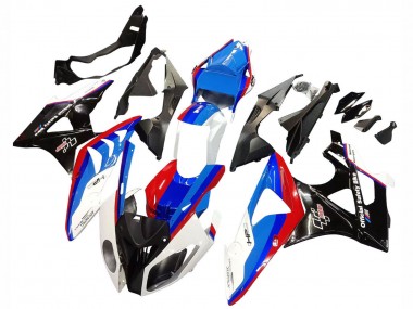 2009-2014 BMW S1000RR Full Motorcycle Fairings - White Red Blue Glossy Black Canada