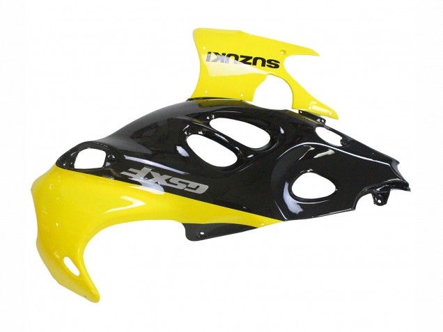 2004-2006 Suzuki GSX600F/GSX750F Motorcycle Fairings - Glossy Black Yellow Canada