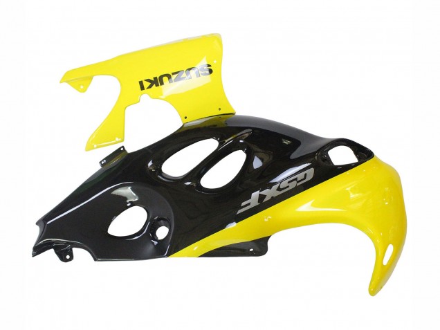 2004-2006 Suzuki GSX600F/GSX750F Motorcycle Fairings - Glossy Black Yellow Canada