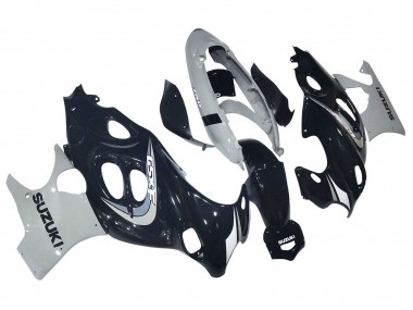 2004-2006 Suzuki GSX600F/GSX750F Motorcycle Fairing - Glossy Black Grey Canada
