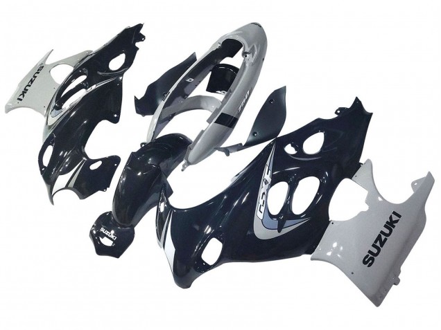 2004-2006 Suzuki GSX600F/GSX750F Motorcycle Fairing - Glossy Black Grey Canada