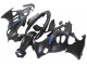 2004-2006 Suzuki GSX600F/GSX750F Motorcycle Fairings - Matte Black with Blue Logo Canada