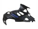 2004-2006 Suzuki GSX600F/GSX750F Motorcycle Fairings - Matte Black with Blue Logo Canada
