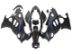 2004-2006 Suzuki GSX600F/GSX750F Motorcycle Fairings - Matte Black with Blue Logo Canada