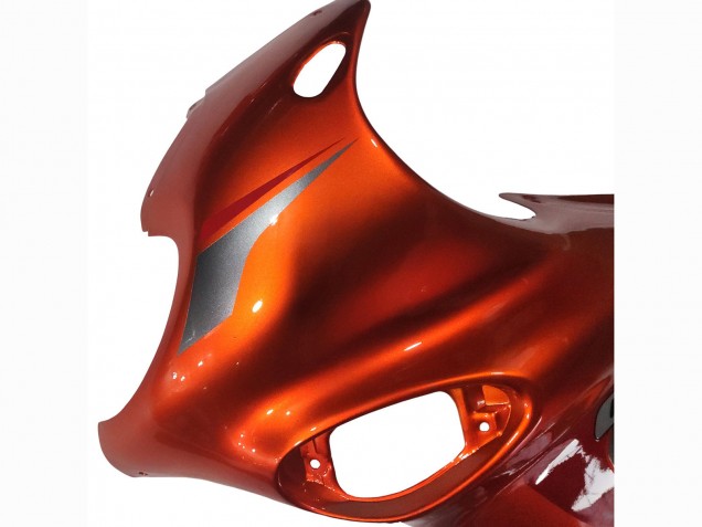 2004-2006 Suzuki GSX600F/GSX750F Motorcycle Fairings - Burnt Orange White Logo Canada