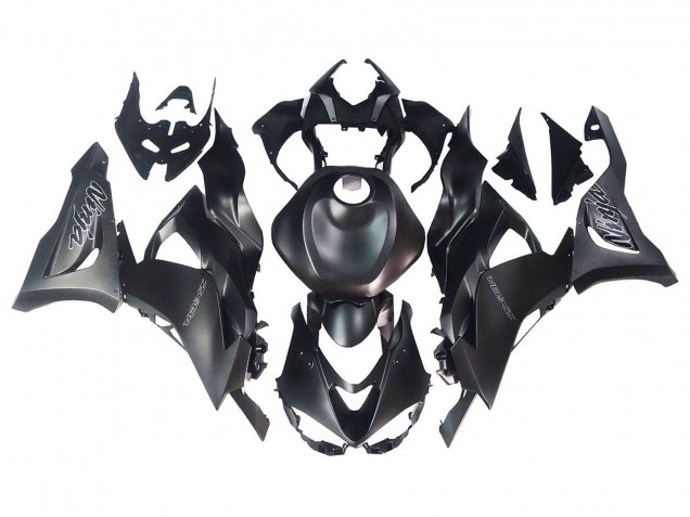 2023-2025 Kawasaki ZX6R Motorcycle Fairing - Matte Black Canada