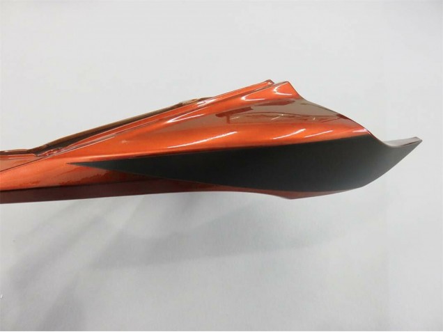 2007-2008 Honda CBR600RR Motorcycle Fairing Kits - Orange Matte Black Canada