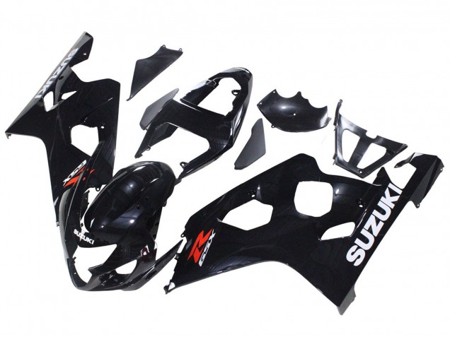 2004-2005 Suzuki GSXR 600 / GSXR 750 Motorcycle Fairing - Glossy Black Canada