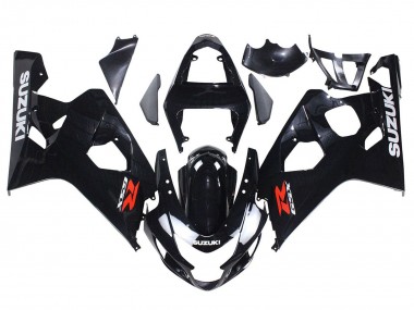 2004-2005 Suzuki GSXR 600 / GSXR 750 Motorcycle Fairing - Glossy Black Canada